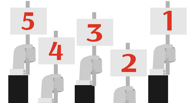 Marketing Scoring: Image representing scores in Market Scoring.